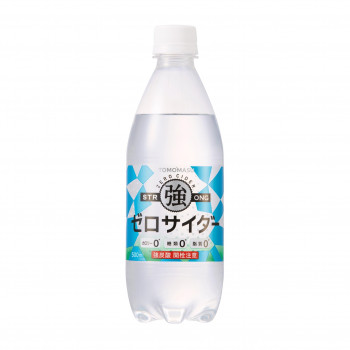 友桝飲料 ゼロサイダー(友桝)500ml 24本入 2102608