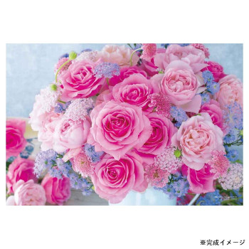 ジグソーパズル 花 フェアリー・ピンク 108ピース 01-2100