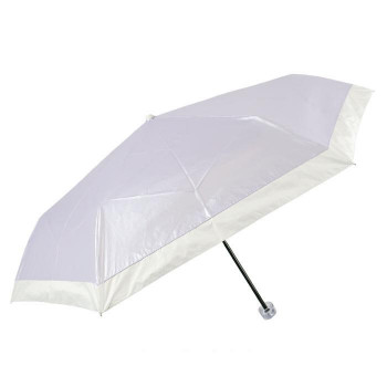 アテイン 傘 晴雨兼用ミニ pearl bicolor55cm　パールパープル 6755