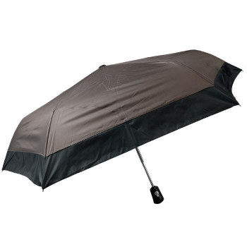 アテイン 傘 晴雨兼用ミニ 切継ぎ UNiB AUTOMATIC　セピア 6762