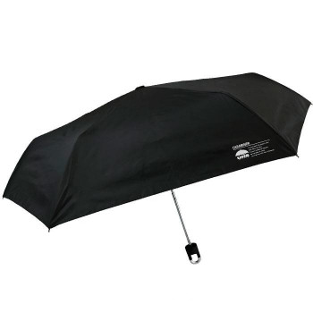 アテイン 傘 晴雨兼用ミニ カラビナ手元 UNiB55cm　ブラック 6759