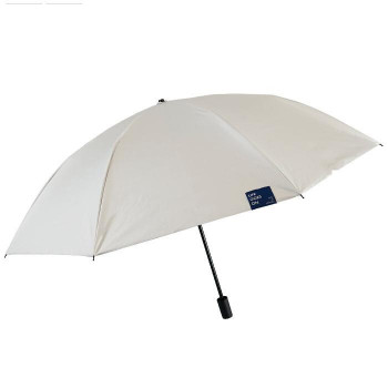 アテイン 傘 晴雨兼用2段折り 2WAY Life goes on55cm　オフ白 6804