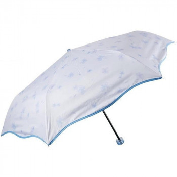 アテイン 傘 晴雨兼用ミニ WATER COLOR PETAL55cm　ティールブルー 6750