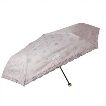 アテイン 傘 晴雨兼用ミニ pale bouquet55cm　シャドウピンク 6766