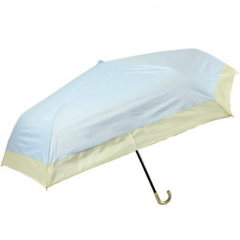アテイン 傘 晴雨兼用ミニ オーガンジー切継ぎ55cm　サックス 6726