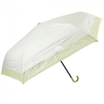 アテイン 傘 晴雨兼用ミニ オーガンジー切継ぎ55cm　オフ白 6726
