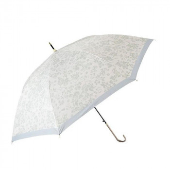 アテイン 傘 晴雨兼用ジャンプ damask pattern　オフ白 6784