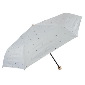 アテイン 傘 晴雨兼用ミニ small floral dot　アイスブルー 6790