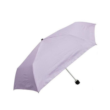 アテイン 傘 晴雨兼用 無地・強風対応55cmミニ　パープル 5277