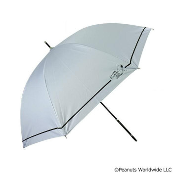 アテイン 傘 晴雨兼用手開き スヌーピー55cm　アイスブルー 6732