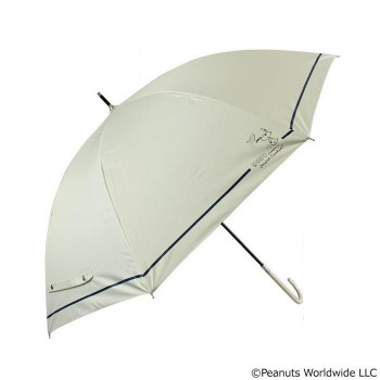アテイン 傘 晴雨兼用手開き スヌーピー55cm　オフ白 6732