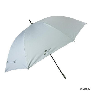 アテイン 傘 晴雨兼用手開き ミッキー＆ミニー55cm　アイスブルー 6733