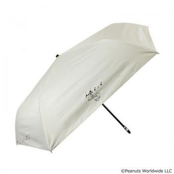 アテイン 傘 晴雨兼用ミニ スヌーピー55cm　オフ白 6736