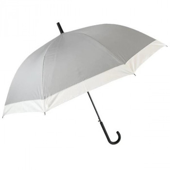アテイン 傘 晴雨兼用 切継ぎ UNiB65cm　グレー 3408