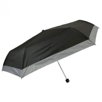 アテイン 傘 晴雨兼用ミニ 切継ぎ UNiB60cm　ブラック 4089
