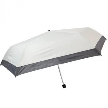 アテイン 傘 晴雨兼用ミニ 切継ぎ UNiB60cm　オフ白 4089