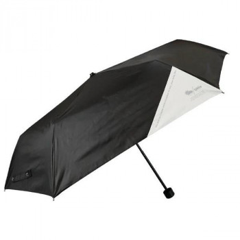 アテイン 傘 晴雨兼用ミニ triangle bicolor UNiB　ブラック 6760