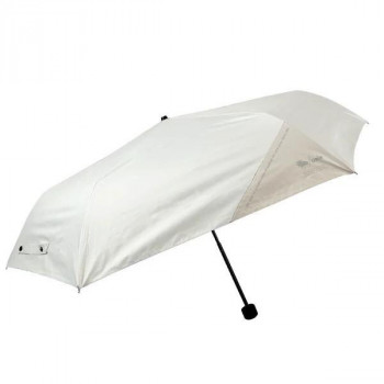 アテイン 傘 晴雨兼用ミニ triangle bicolor UNiB　オフ白 6760