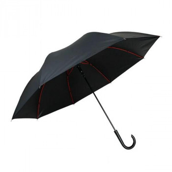 アテイン 傘 晴雨兼用 A-Jump Red Flame70cm　ブラック 6792