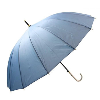 アテイン 傘 16本骨 無地55cm　ブルーグレー 2130