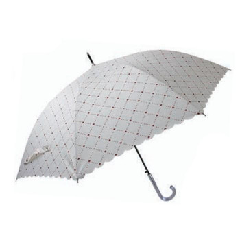 アテイン 傘 heart dotto・ヒートカット58cm　オフ白 2125