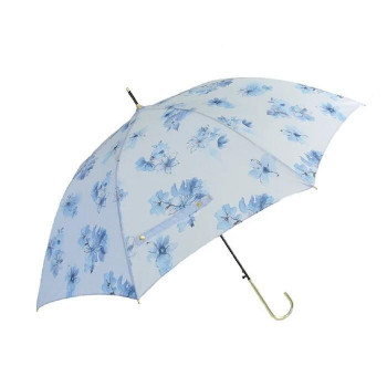 アテイン 傘 water flower58cm　サックス 2096