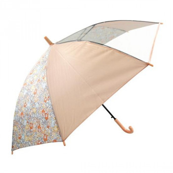 アテイン 傘 小花・張分け55cm　ピンク 1387
