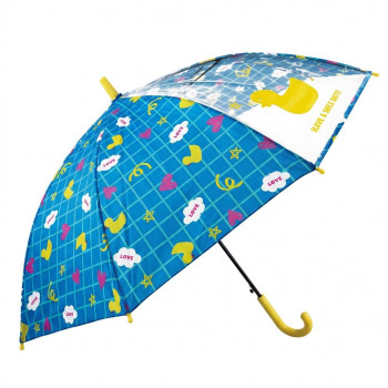 アテイン 傘 HAVE A NICE DAY!55cm　ブルー 1417
