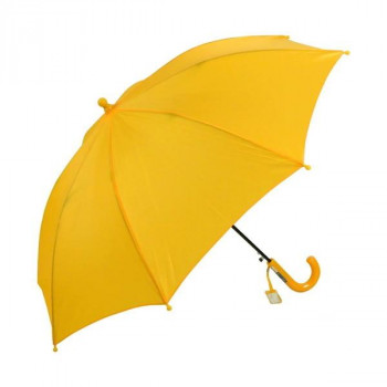 アテイン 傘 50cm学童ジャンプ グラスファイバー骨　黄 1027