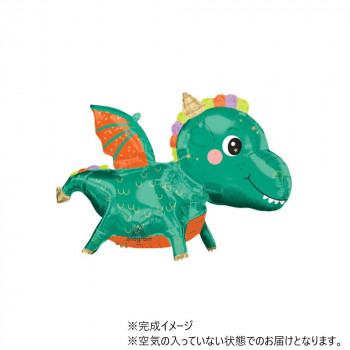 P-AG L-SHP キュート ドラゴン P-ANG49199 風船 バルーン