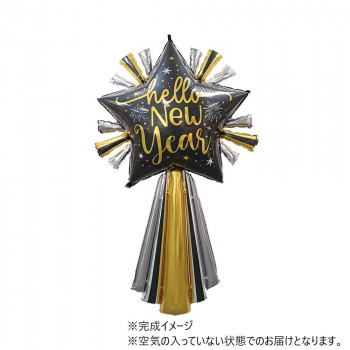 BLT60インチ スペシャルデリバリーニューイヤーシューティングスター BLT25415 風船 バルーン