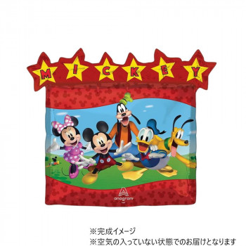 P-AG L-SHP ミッキー クラブハウス P-ANG48437 風船 バルーン　ディズニー Disney