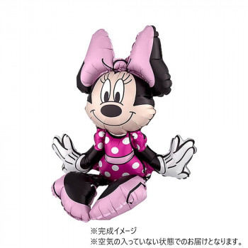 AGマルチ シッティングミニーマウス ANG38188 風船 バルーン　ディズニー Disney