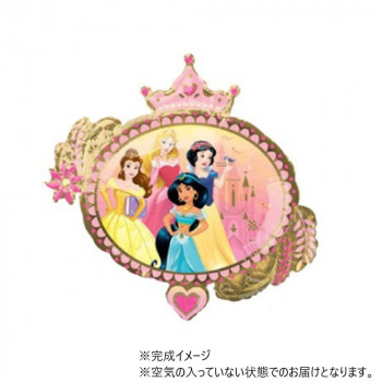 P-AG　L-SHP　プリンセスワンスアポンアタイム P-ANG39806 風船 バルーン　ディズニー Disney