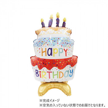 BLT29インチ スタンドアップ バースデーケーキ BLT25280 風船 バルーン