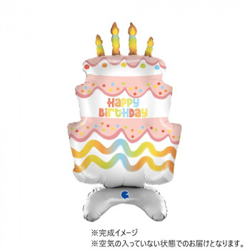 GRB38インチ スタンドアップ ケーキ GRB70000 風船 バルーン