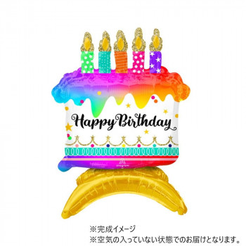 CIデコール　バースデーケーキ ANG42539 風船 バルーン