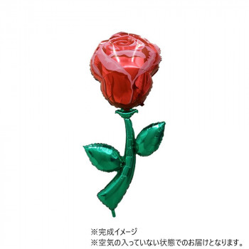 BLT　L-SHP　フレッシュピックス　シングルレッドローズ　BLT85725 風船 バルーン