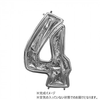 AG 型作り用バルーンフォームズ 4 シルバー ANG44123 風船 バルーン