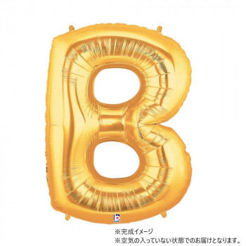 34インチレターバルーン　ゴールド （ B ）BLT00902 風船 バルーン