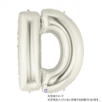 34インチレターバルーン　シルバー （ D ）BLT15904 風船 バルーン