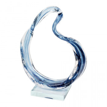 YDM　インテリア オブジェ GLASS CIRCLE OBJECT L PED-0116