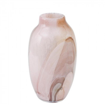 YDM 花瓶・フラワーポット　PINK MARBLE VASE L PED-0111