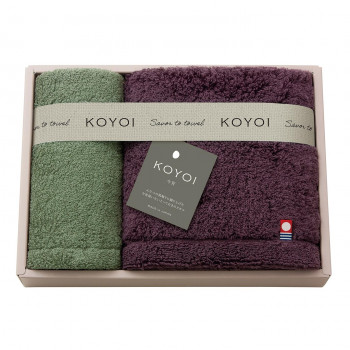 トクダタオル KOYOI （今宵） タオルセット 79030