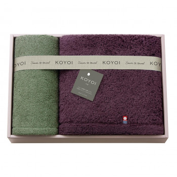 トクダタオル KOYOI （今宵） タオルセット 79080