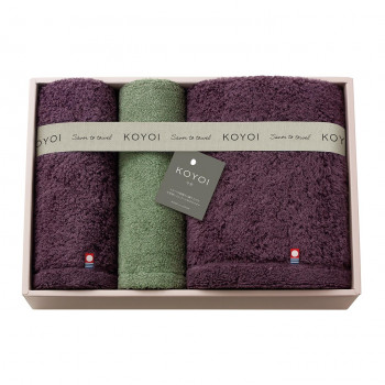 トクダタオル KOYOI （今宵） タオルセット 79100