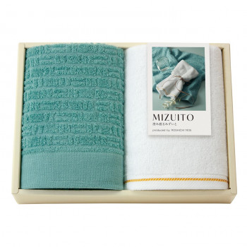 トクダタオル MIZUITO 澄みわたるみずいと タオルセット 39025