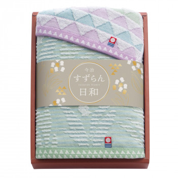 トクダタオル すずらん日和 タオルセット 64320
