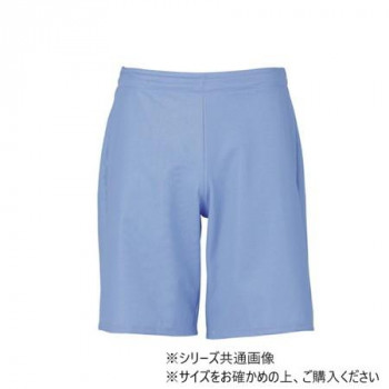 フットマーク　入浴介護ハーフパンツ　LL ブルー 403341