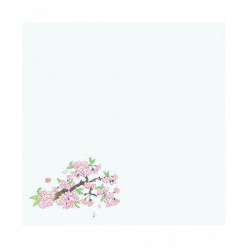 神堂 耐油天紙 四季 5寸 山桜 100枚 14221